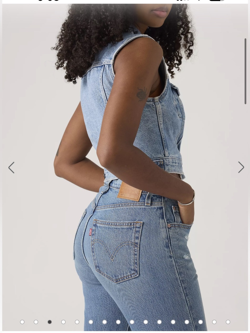 Levi's 501 Curve Vintage Medium Wash Waist 32 Length 32